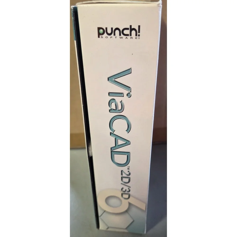 Punch Viacad 2d/3d Version 6 (Mac) *New,Sealed*
